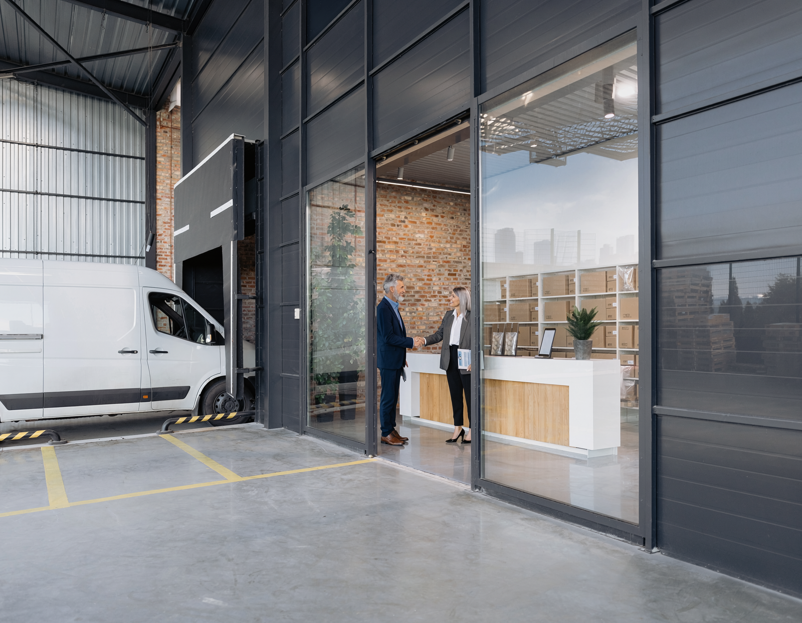 Aménagement intérieur et extérieur de locaux industriels et commerciaux.